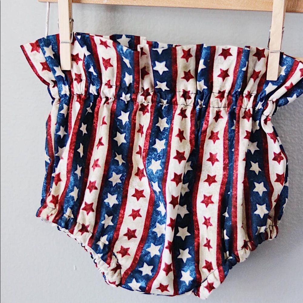 Little Lopers Stars and Stripes Vintage Bloomers